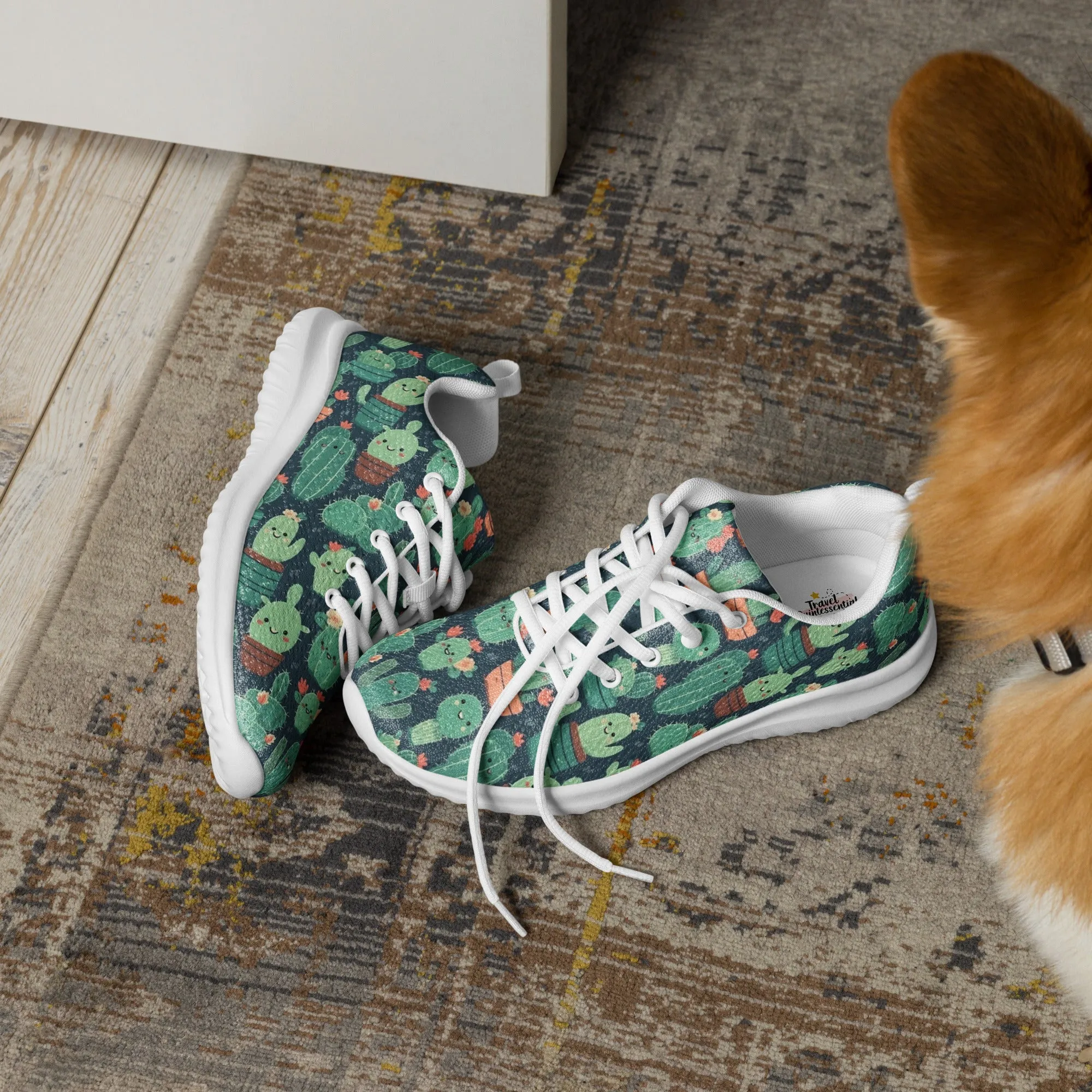Cute Cactus Cartoon Athletic Shoes C0004