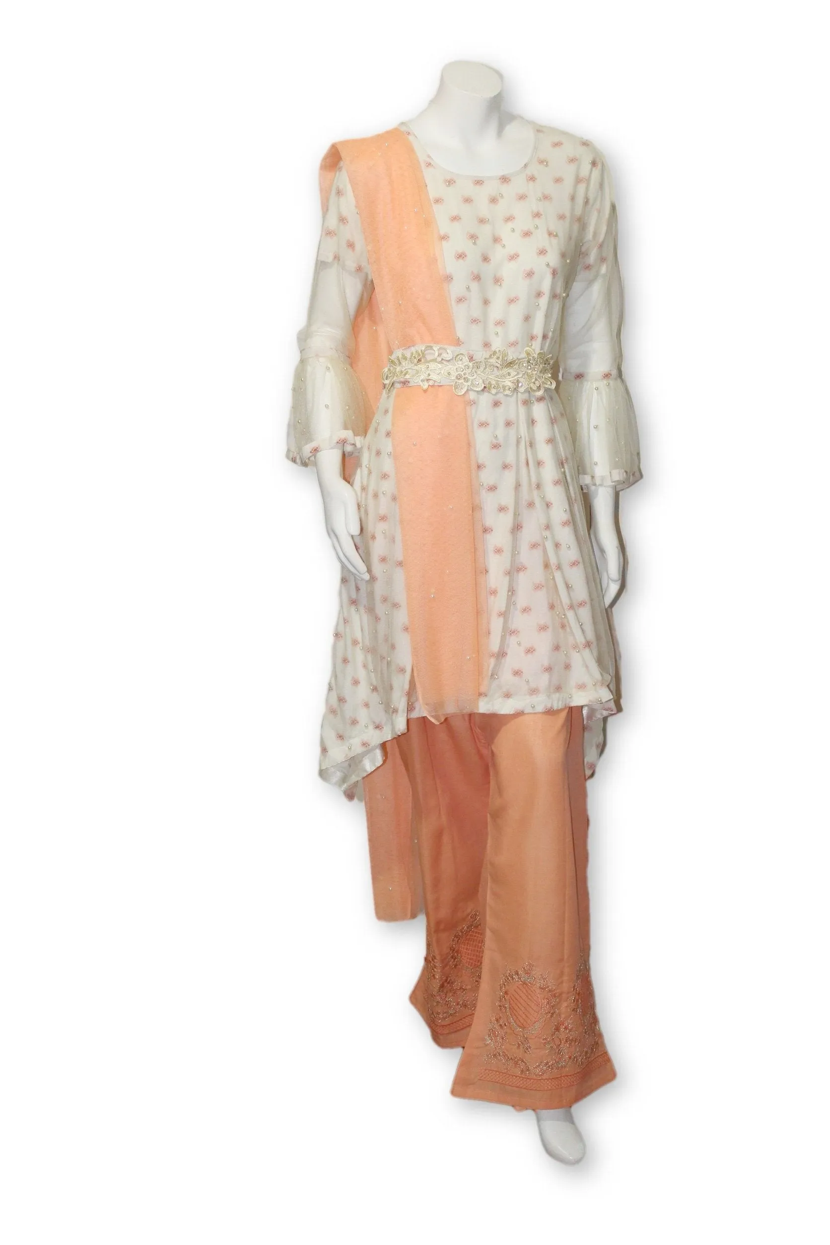 D25 Pakistani Indian Trendy Peplum Style