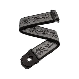 D'Addario 50PLF06 50mm Planet Lock Guitar Strap, Tribal