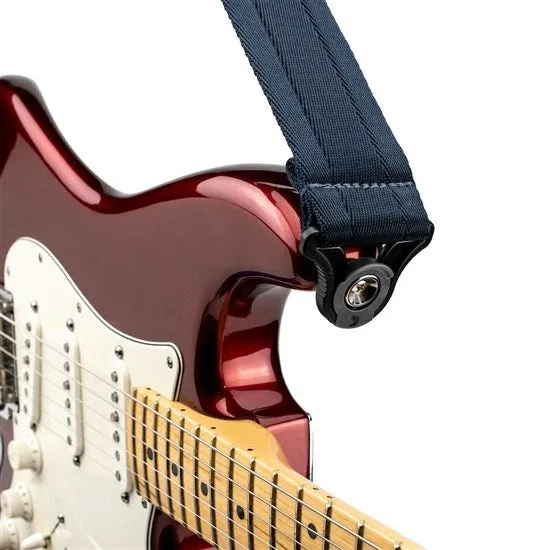 D'Addario Auto Lock Nylon Guitar Strap - Midnight