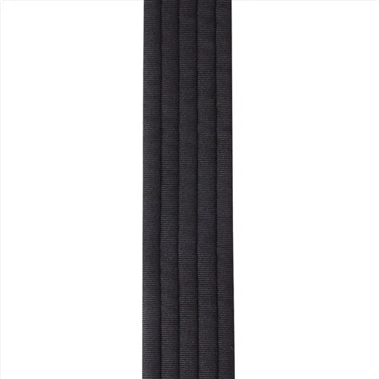 D'Addario Auto Lock Nylon Guitar Strap - Stitched Black