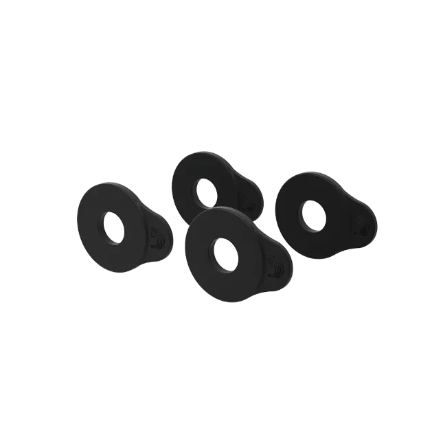 D'Addario (PW-FLSB-04BK) Flex Lock Strap Blocks - Pack of 4