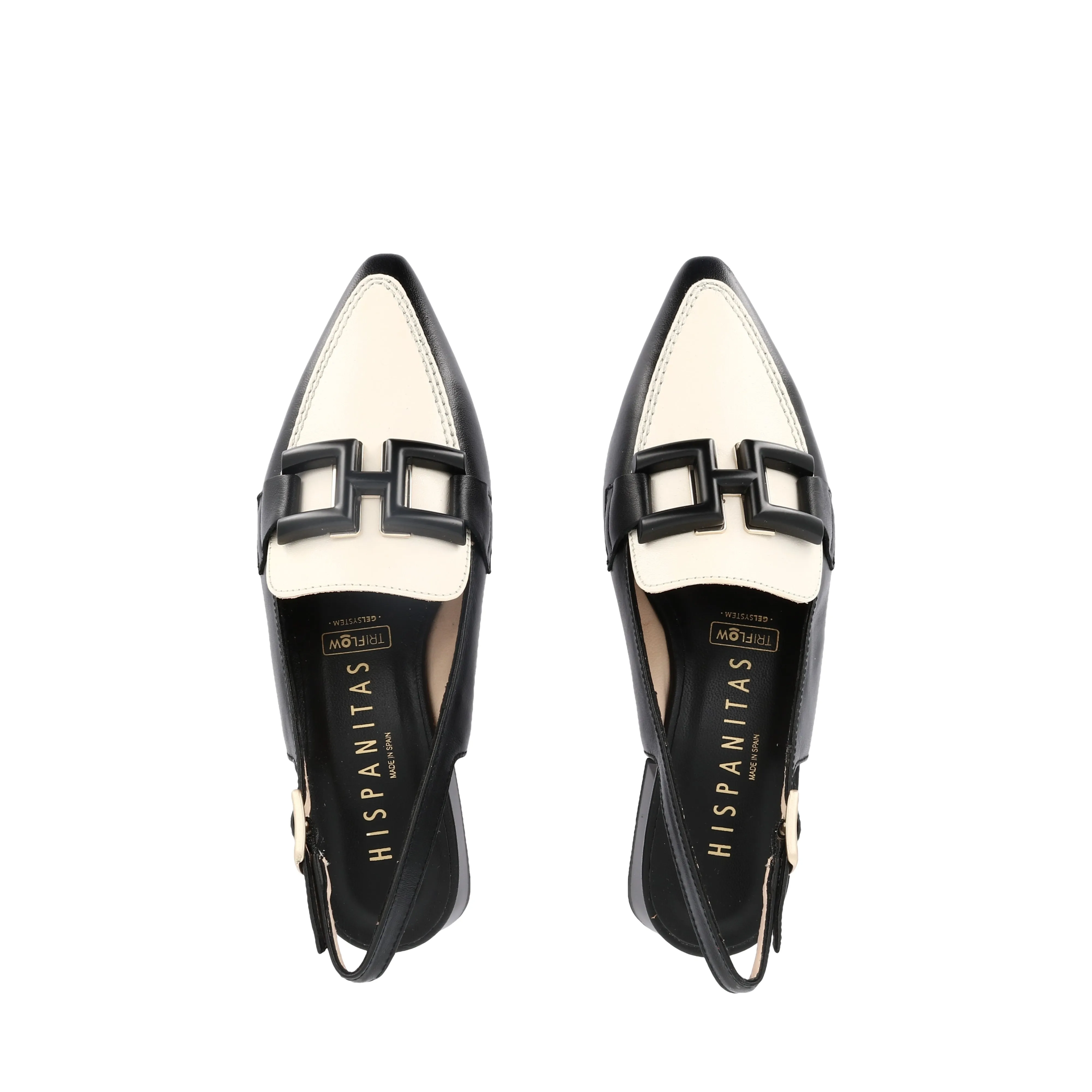 DALI - BLACK/WHITE LEATHER