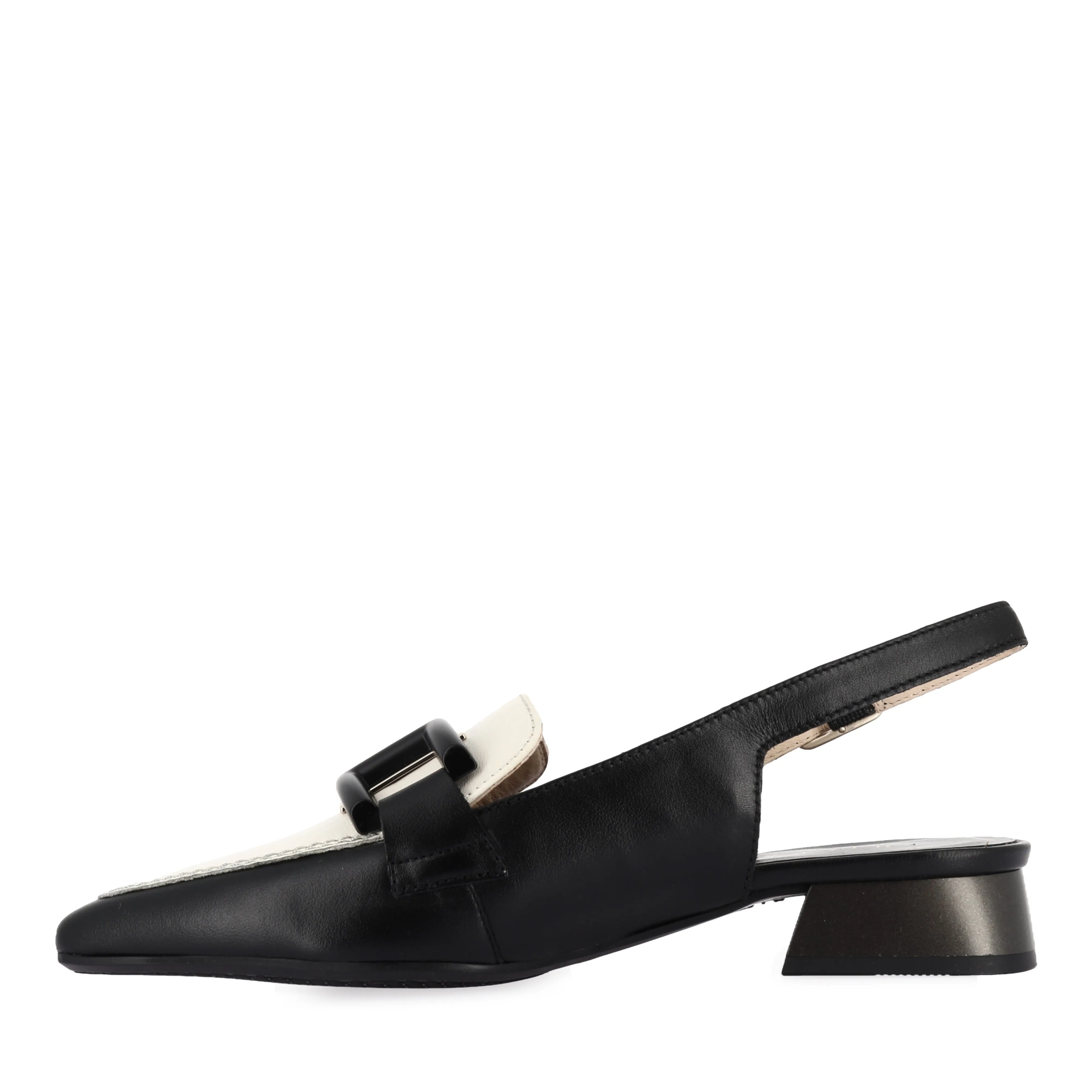 DALI - BLACK/WHITE LEATHER