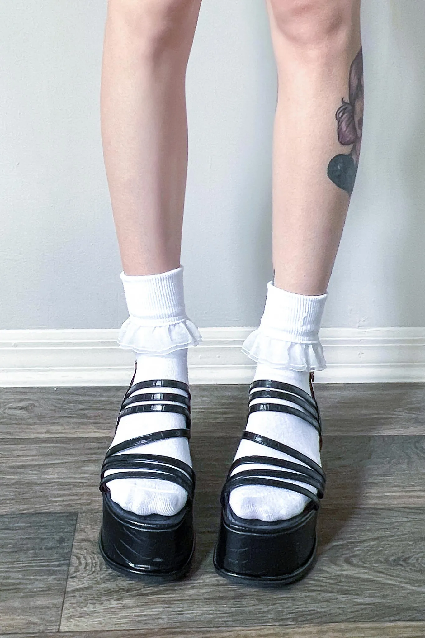 Dark in Love Platform Sandals