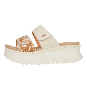 Delray Slide Animal Shimmer - Tan/Multi 