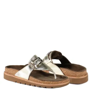 Diba True - Beat Drop Sandal - Light Gold