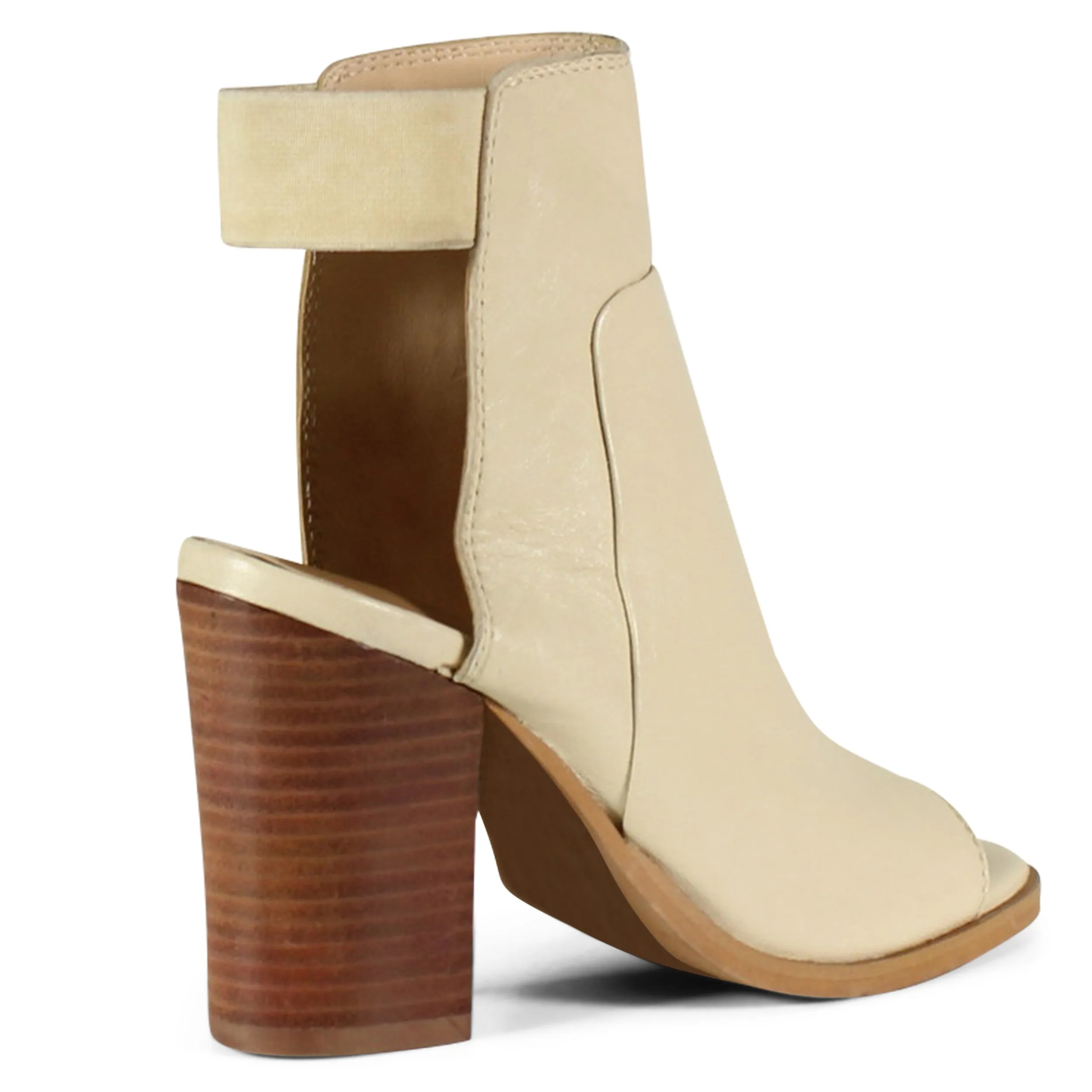 Diba True - Insta Gate Bootie - Beige Leather