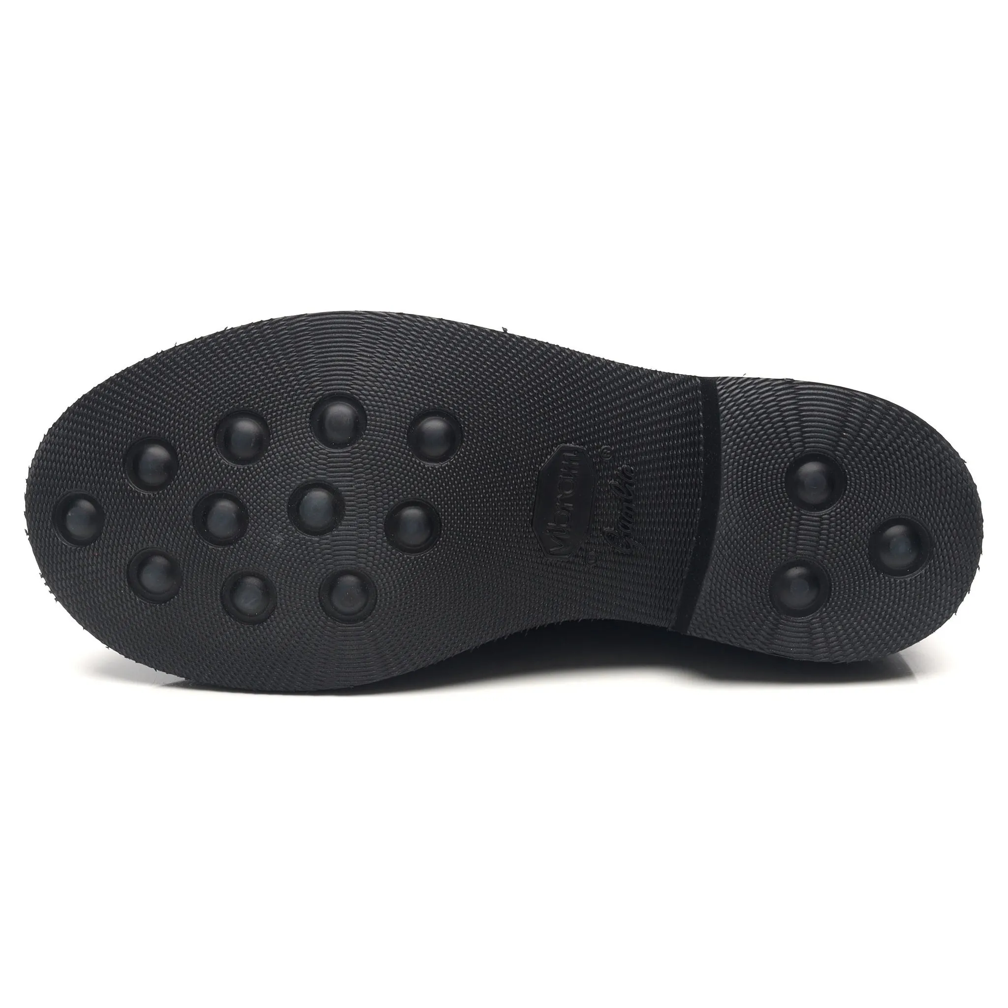 'Diggery' Black Leather Double Monk Strap UK 9 G