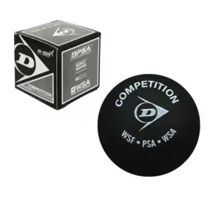 Dunlop Competition Squash Ball - (1 Ball)