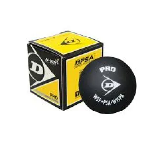 Dunlop Pro Squash Ball - Double Yellow (1 Ball)
