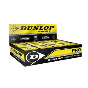 Dunlop Pro Squash Ball - Dozen