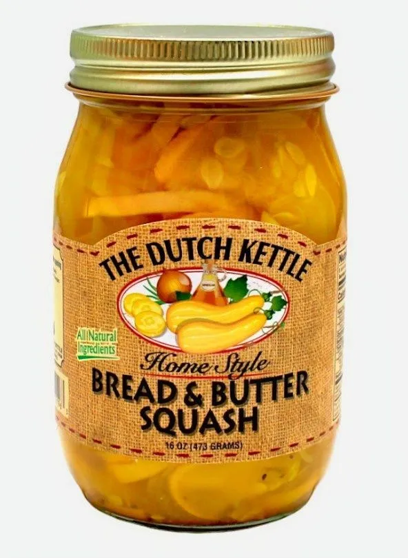 Dutch Kettle Amish Home Style Bread and Butter Squash