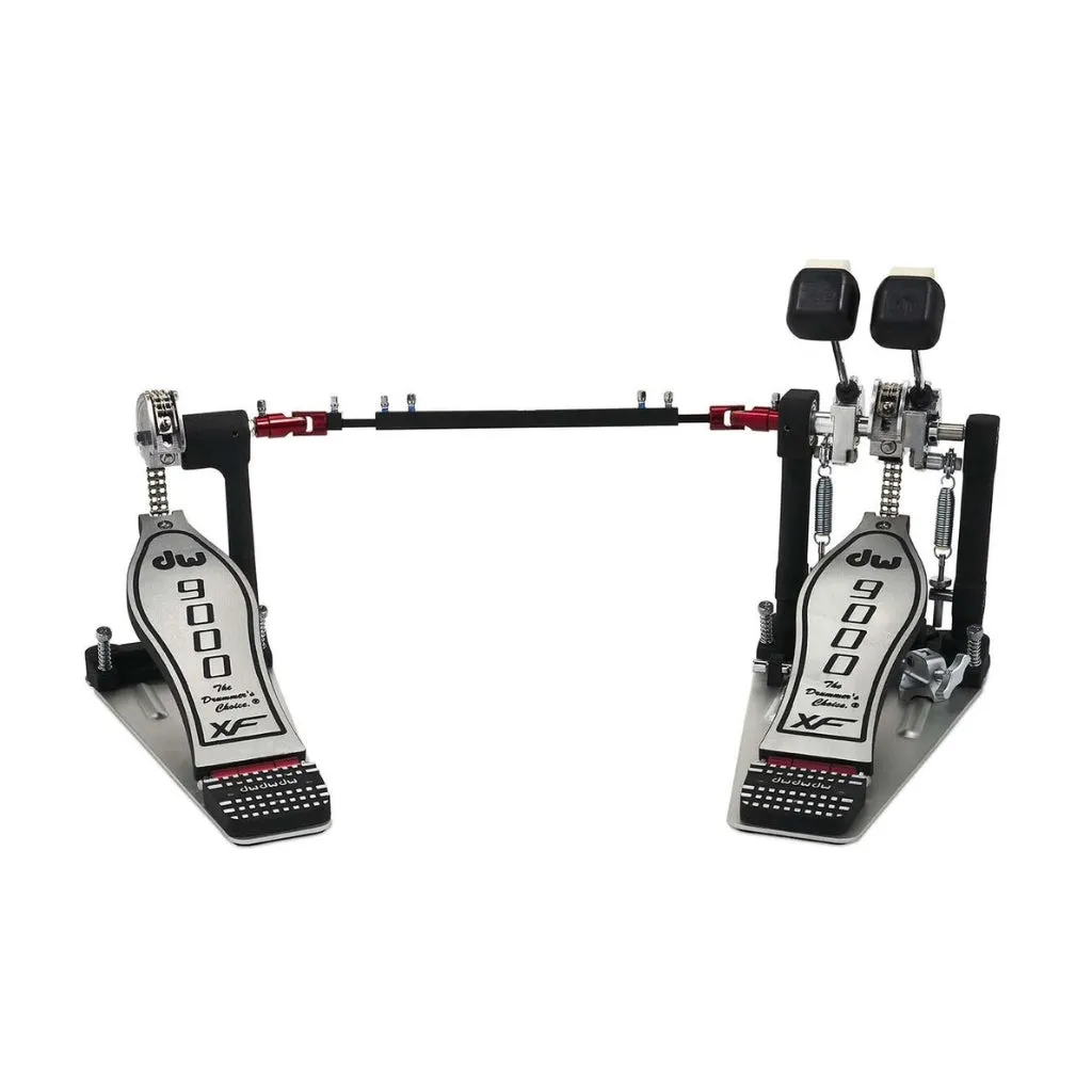 DW 9000 XF Series Double Bass Drum Pedal - Extended Footboard