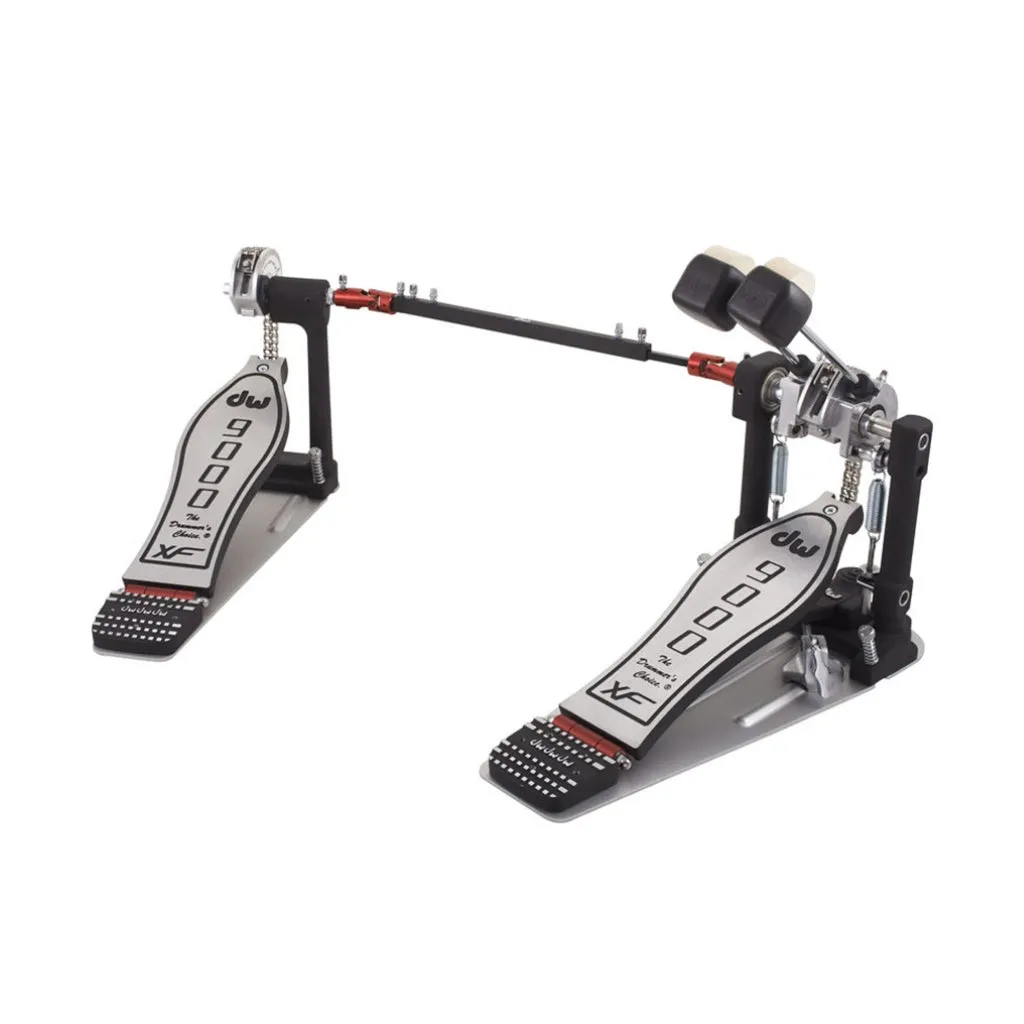 DW 9000 XF Series Double Bass Drum Pedal - Extended Footboard
