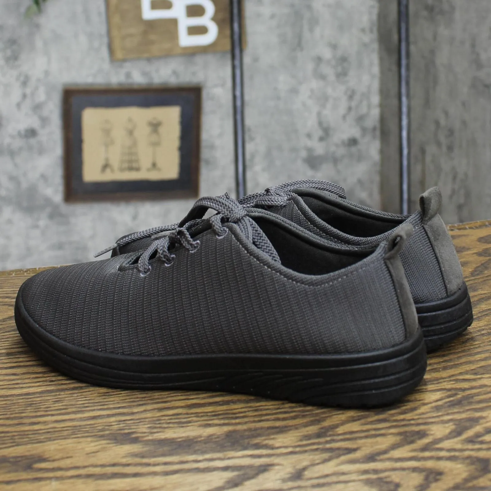 Easy Street Women's Command Lace Up Shoe Sneaker COMMANDXWGREYKNIT Gray 7.5WW