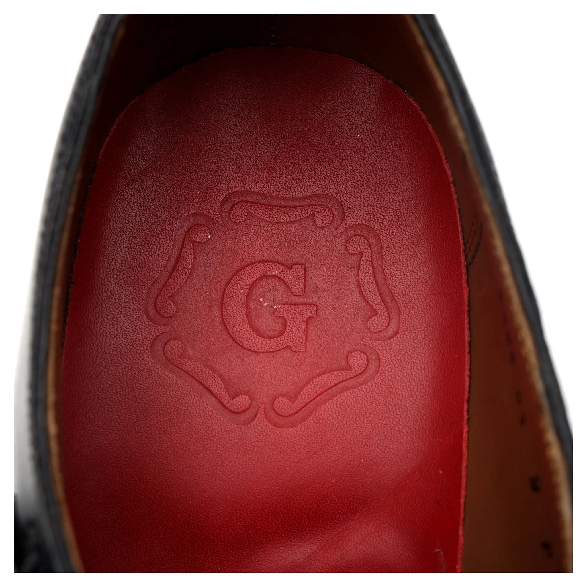 'Ellery' Black Leather Double Monk Strap UK 9 F