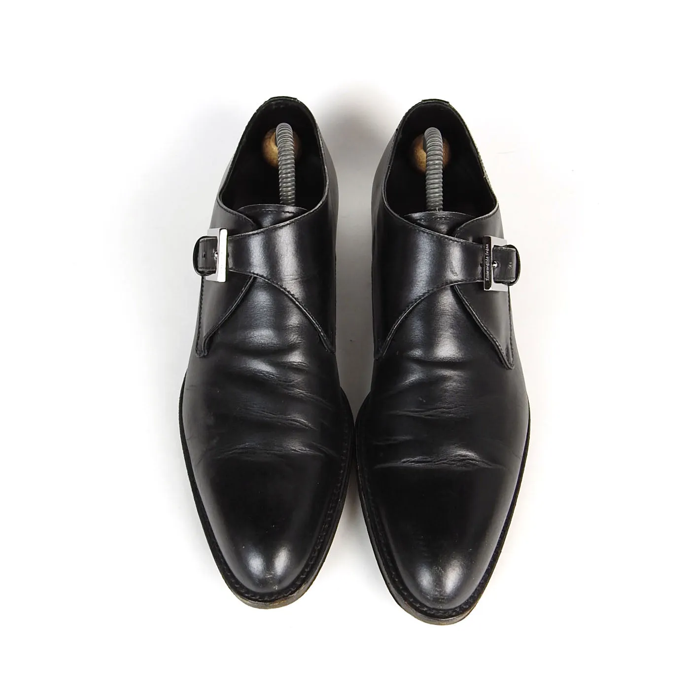 Ermenegildo Zegna Monk Strap Shoes Size 43