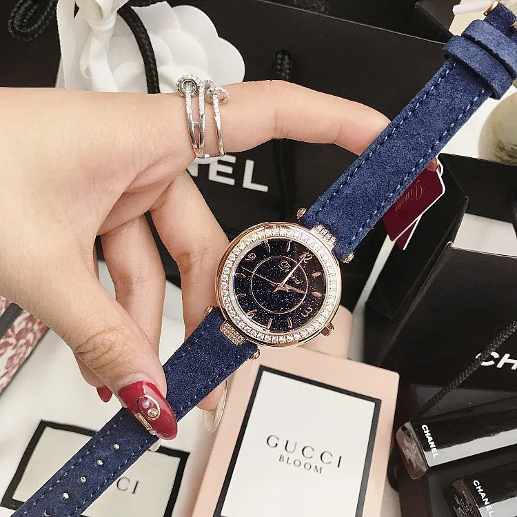 Fashion Starry Sky Dial Women's Watch