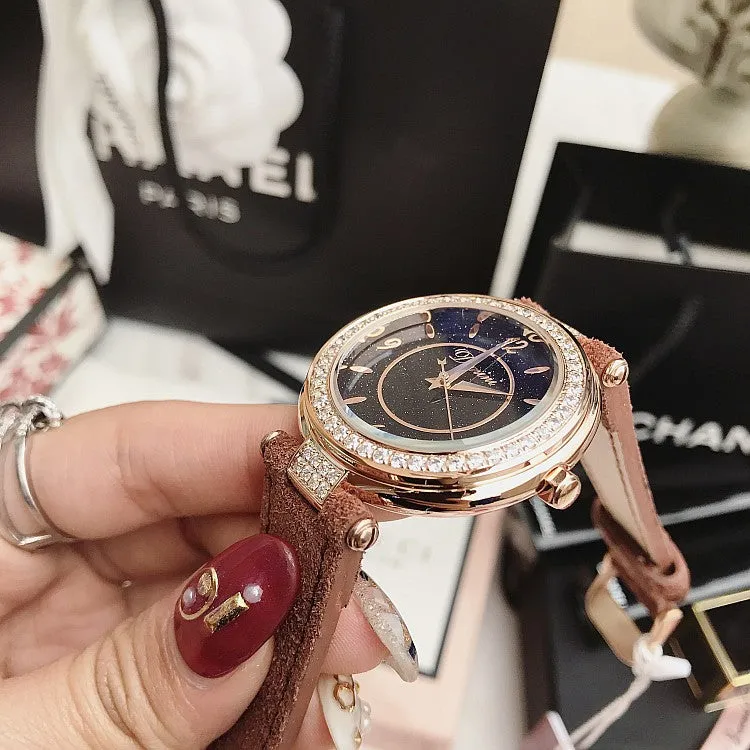Fashion Starry Sky Dial Women's Watch