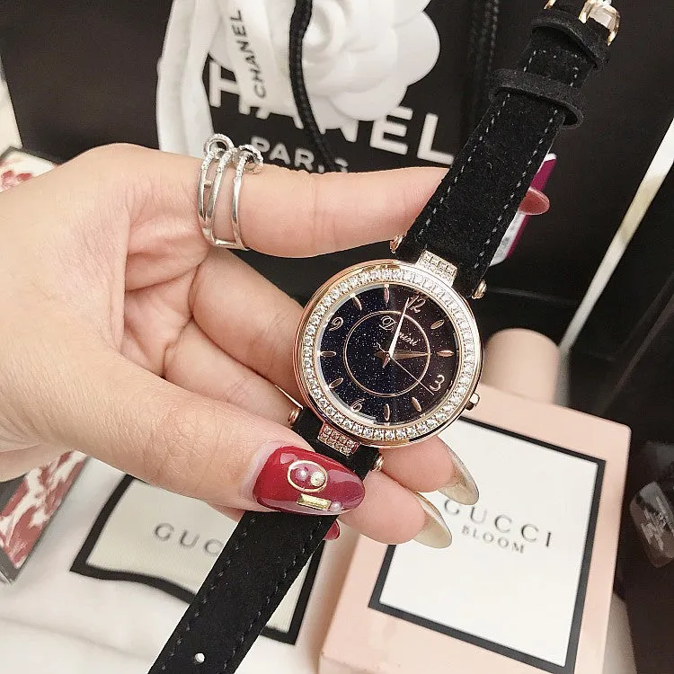 Fashion Starry Sky Dial Women's Watch