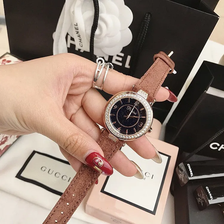 Fashion Starry Sky Dial Women's Watch