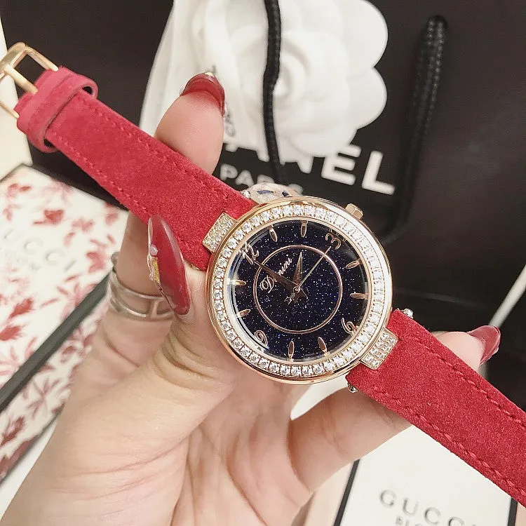 Fashion Starry Sky Dial Women's Watch