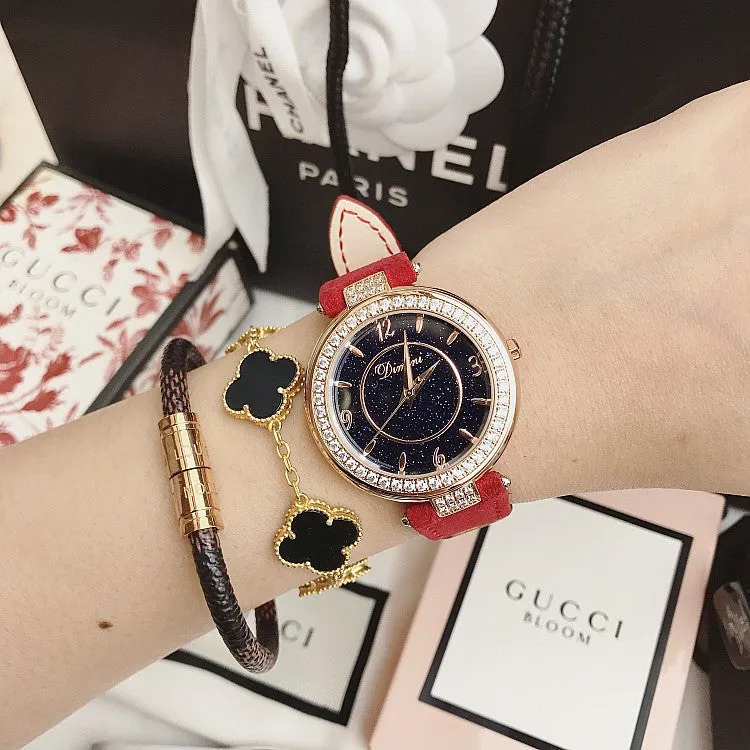 Fashion Starry Sky Dial Women's Watch