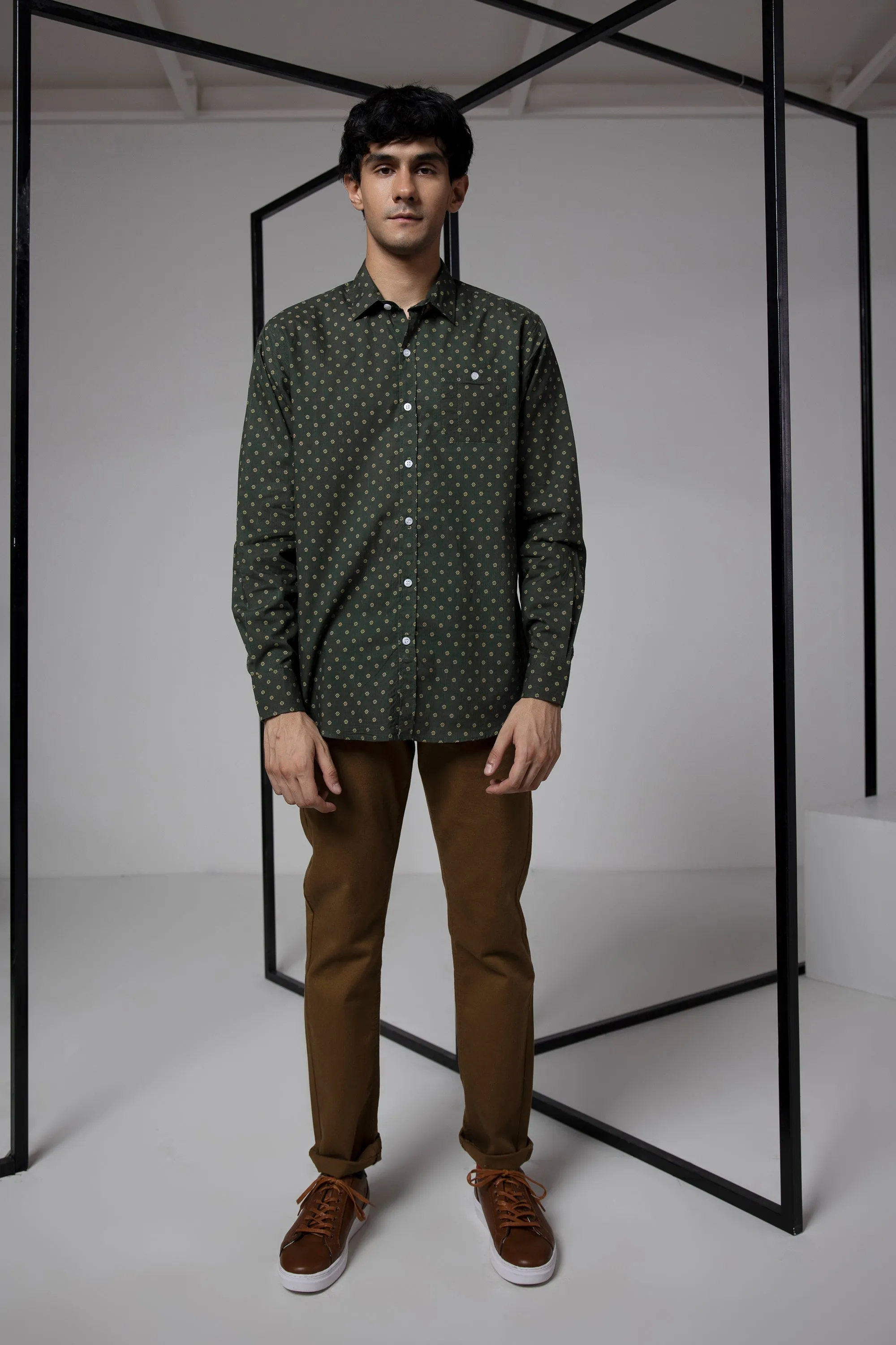 Fine Printed Shirt
