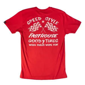 Finish Line Tee - Red
