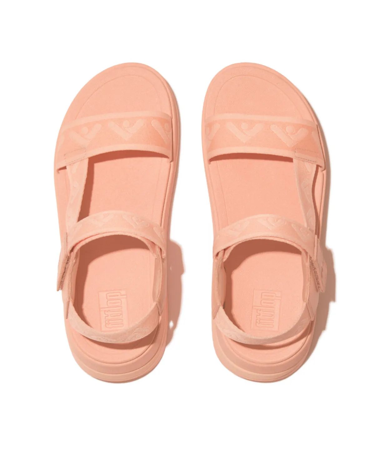 Fitflop Surff Webbing Back Strap Sandals Blushy