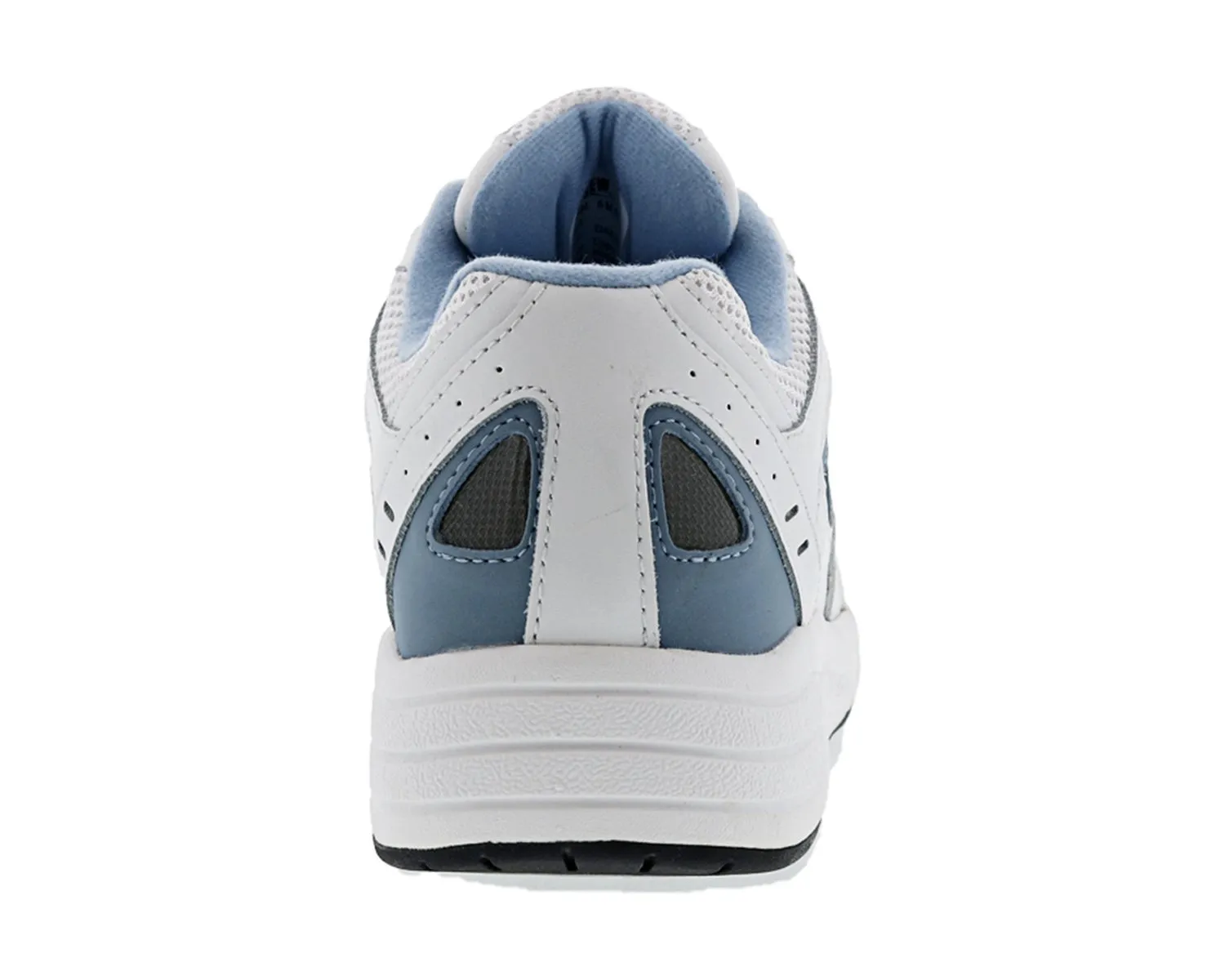 FLARE White Blue Leather / White Mesh