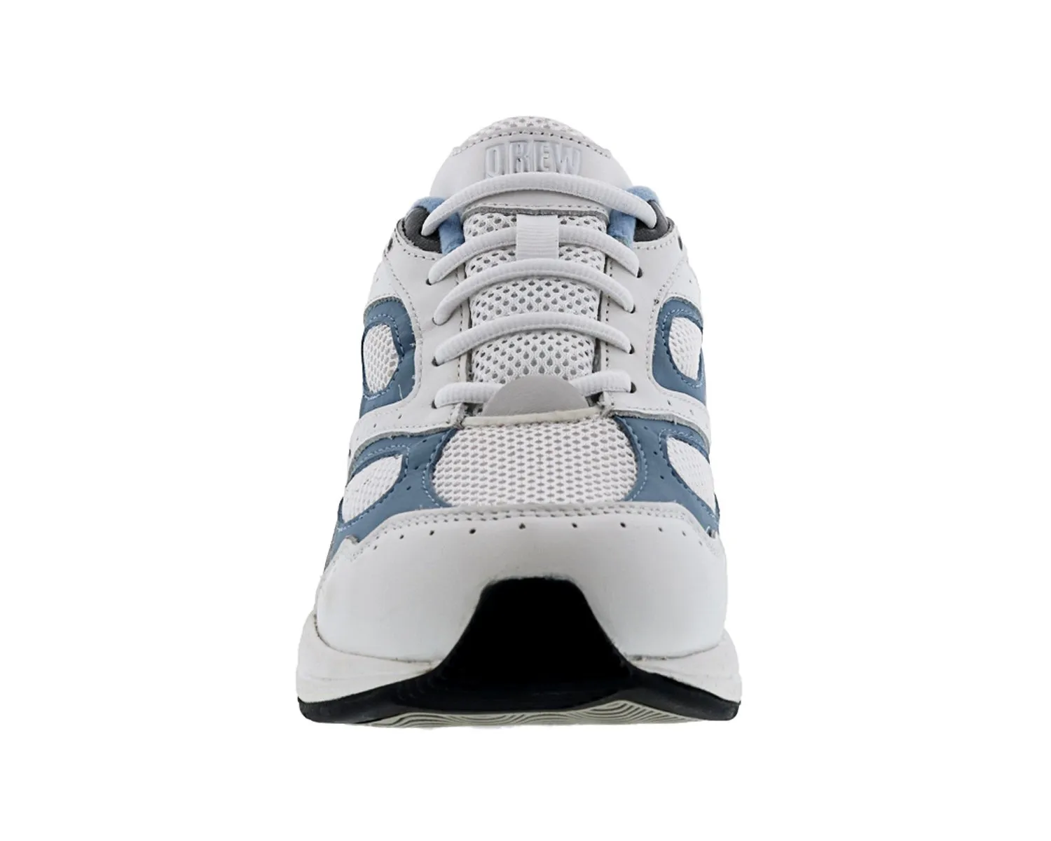 FLARE White Blue Leather / White Mesh