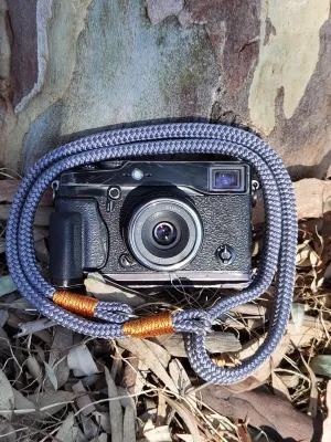 Flat Grey Acrylic Camera Strap SE
