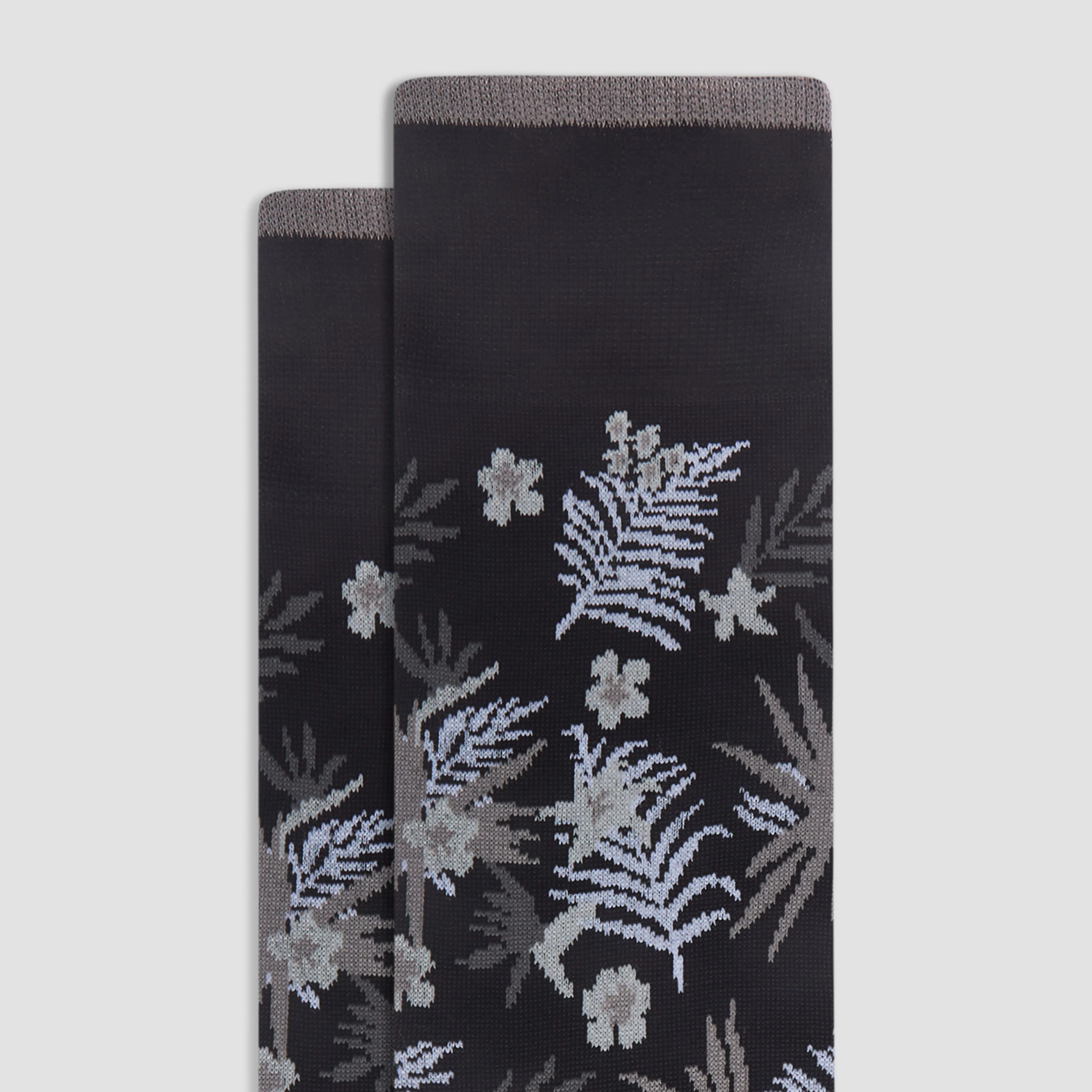 Floral Mid-Calf Socks