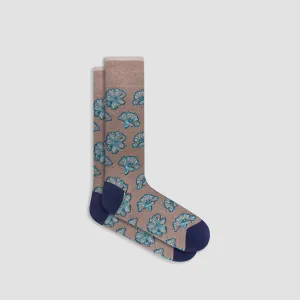 Floral Mid-Calf Socks