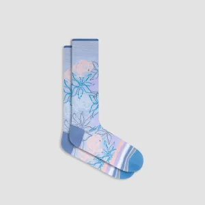 Floral Mid-Calf Socks