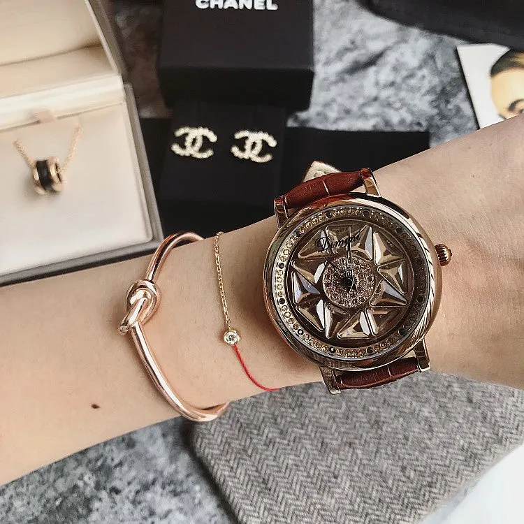 Four-pointed Star Chassis Women's Watch