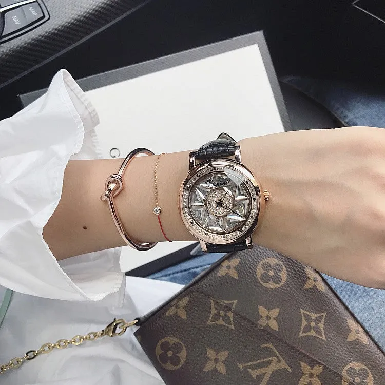 Four-pointed Star Chassis Women's Watch