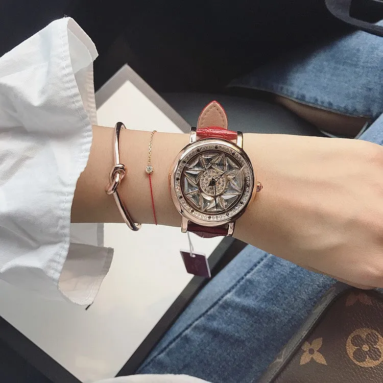 Four-pointed Star Chassis Women's Watch