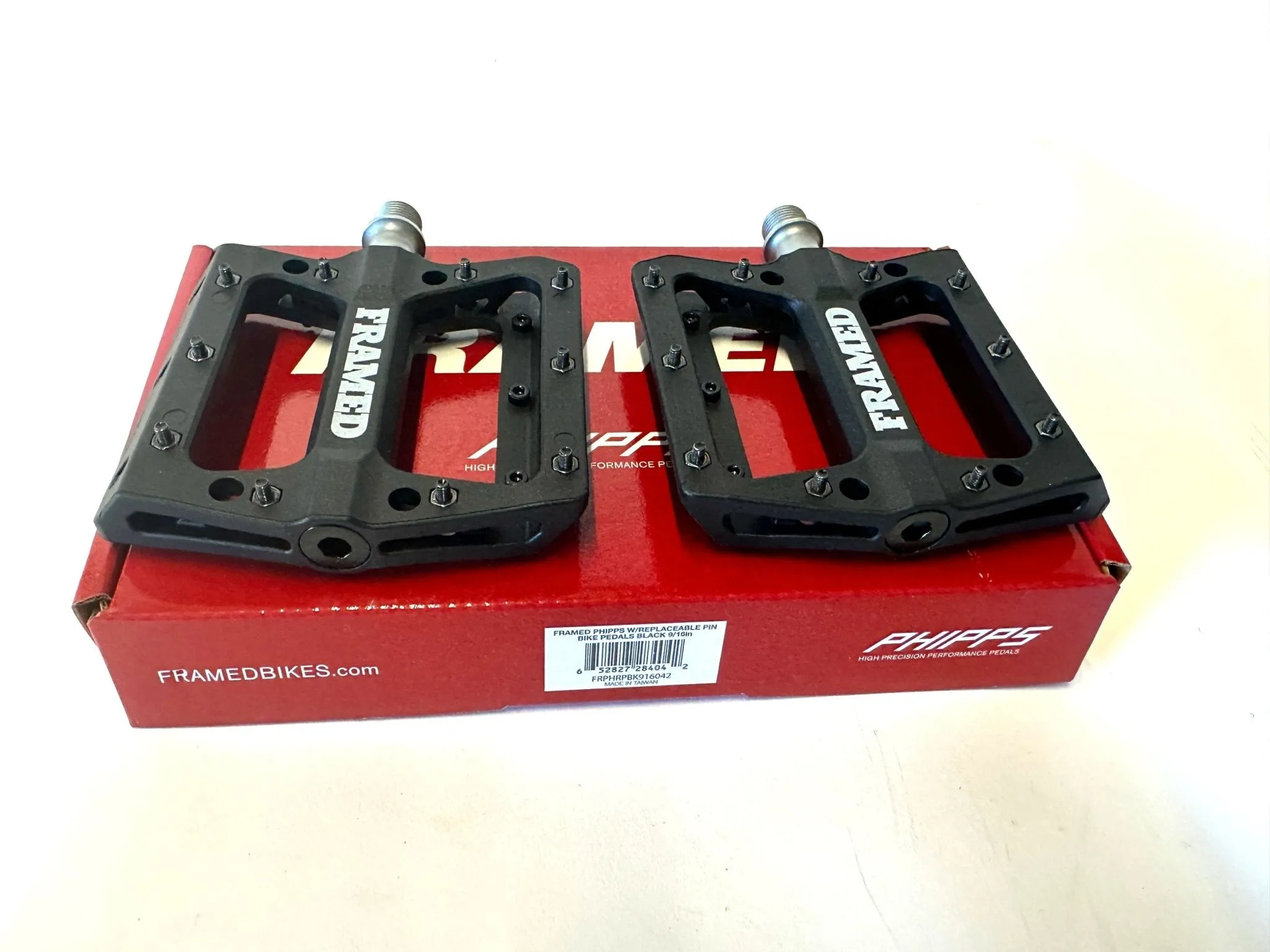 FRAMED PHIPPS 9/16" Poly Composite Platform MTB Bike Pedals NEW IN BOX