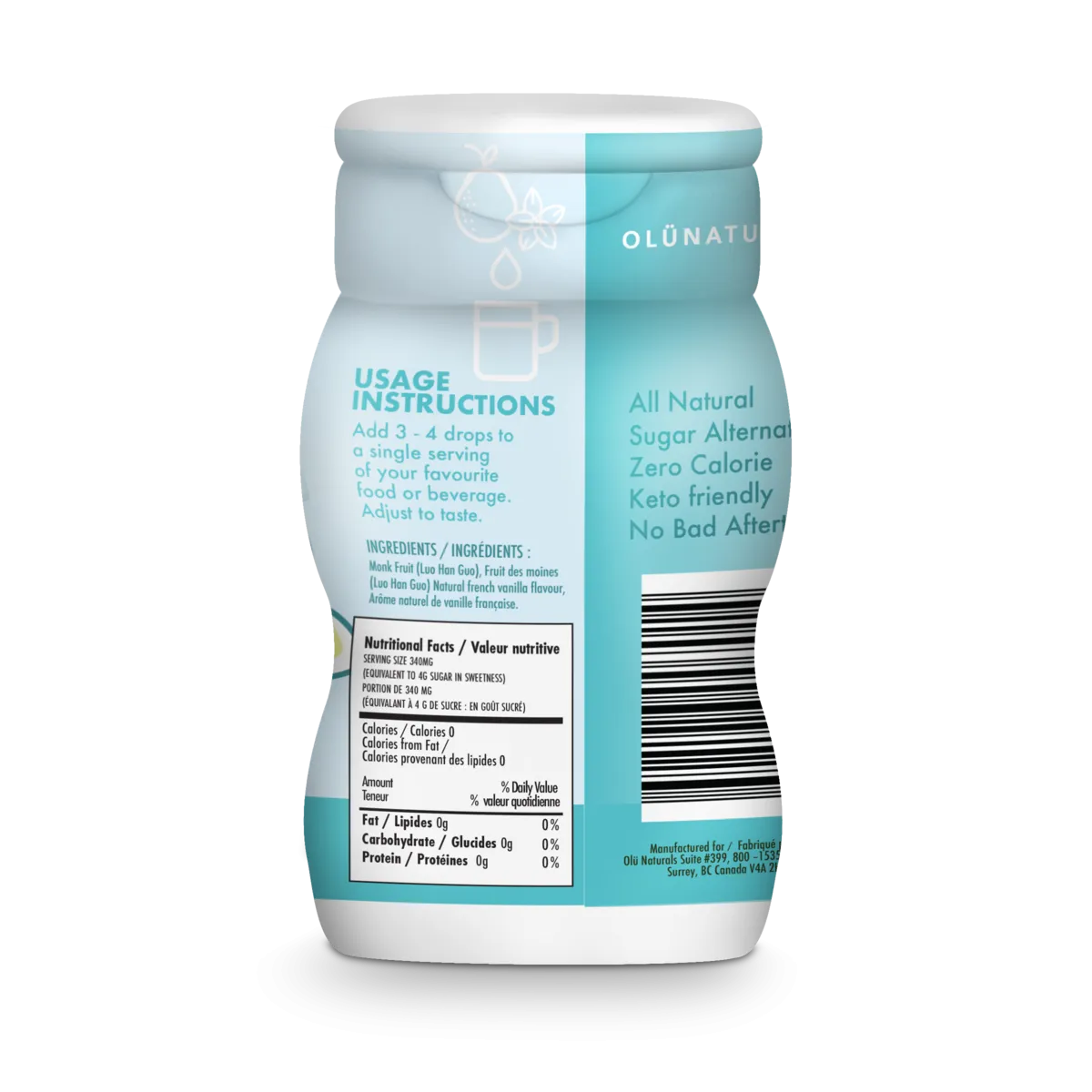 French Vanilla Monk Fruit Sweetener