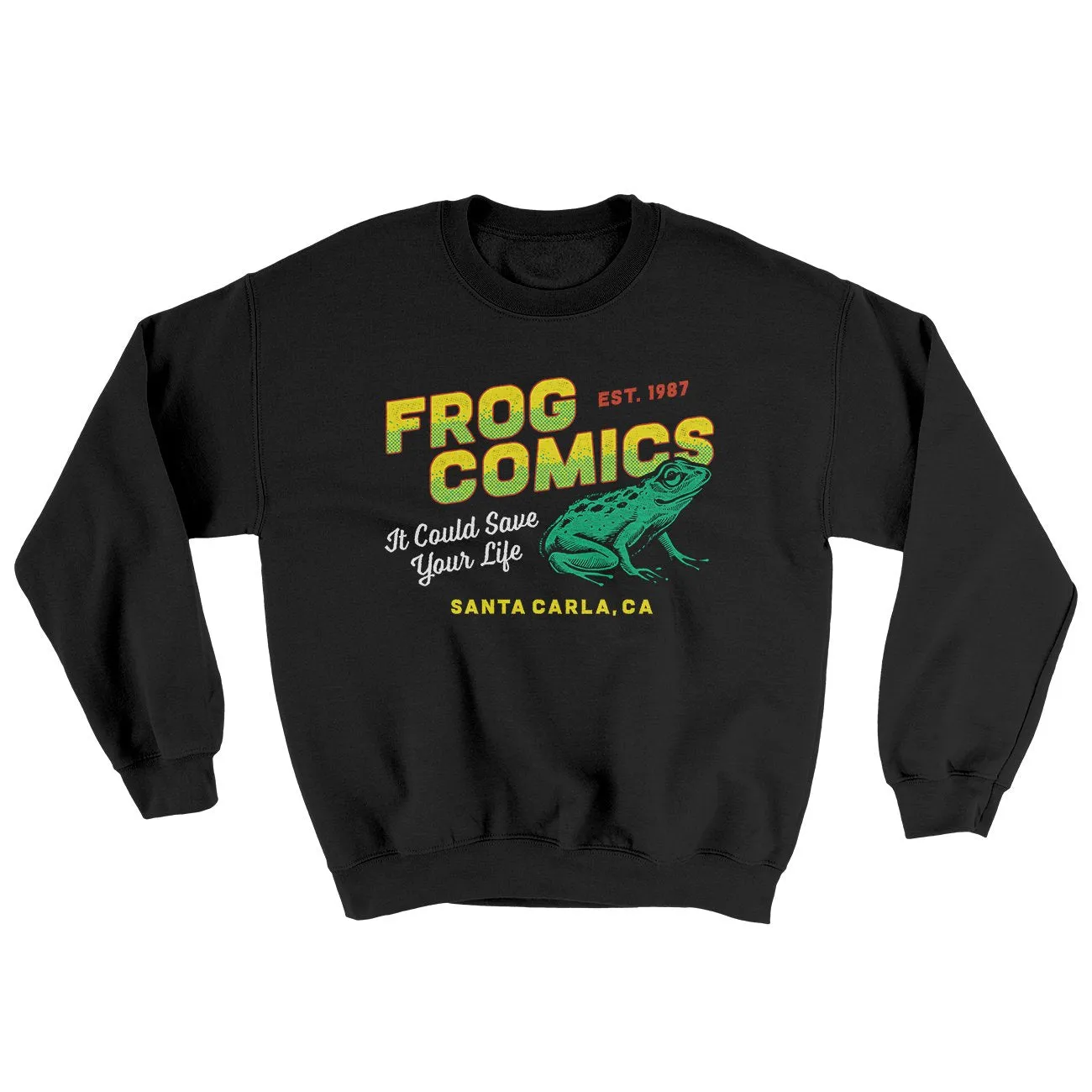 Frog Comics Ugly Sweater