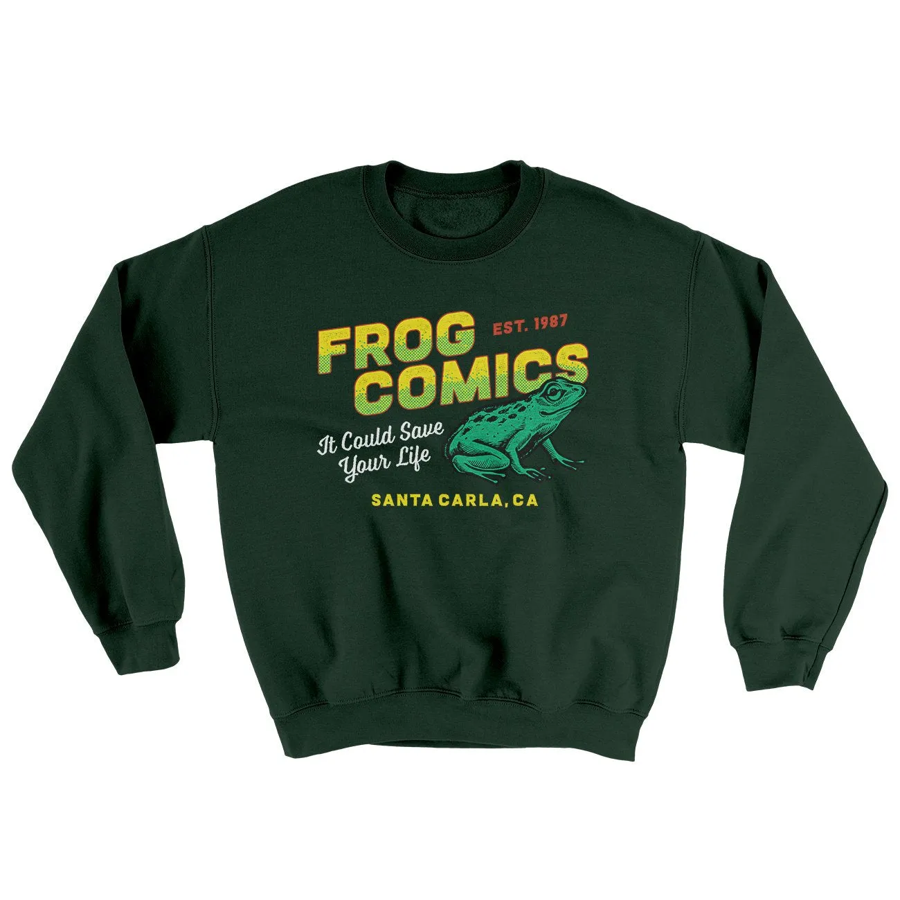 Frog Comics Ugly Sweater