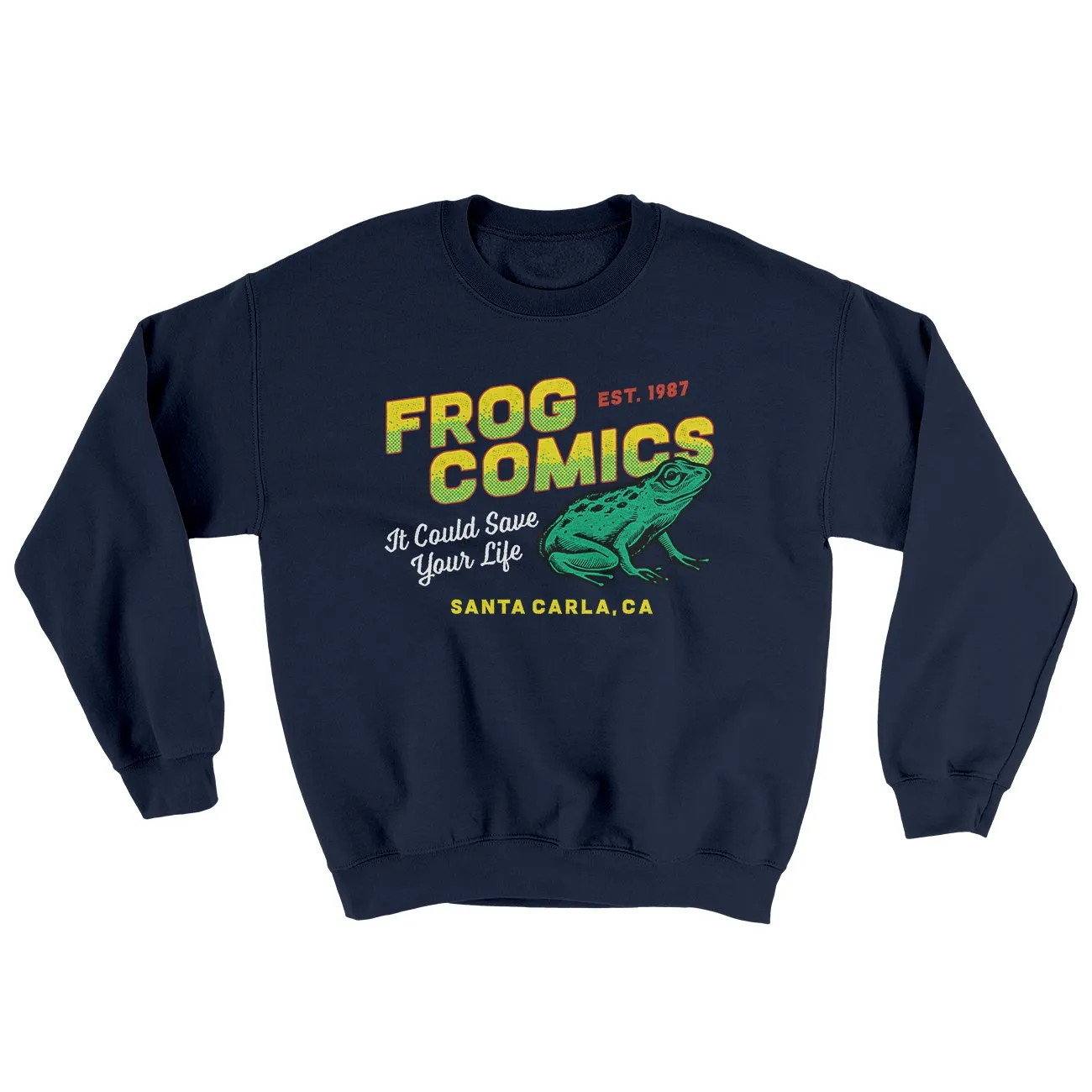 Frog Comics Ugly Sweater