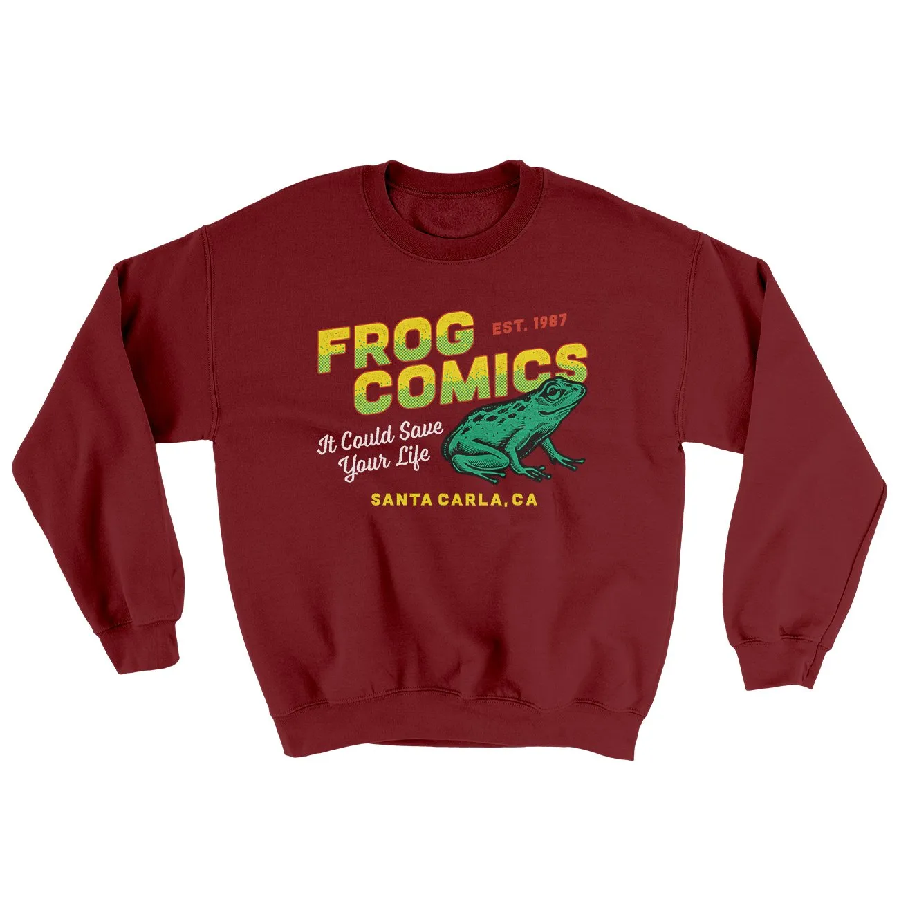 Frog Comics Ugly Sweater