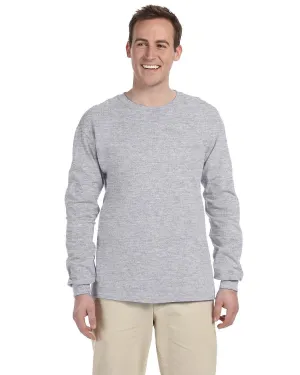 Fruit of the Loom Lightweight Long Sleeve T-Shirt | Athletic Heather
