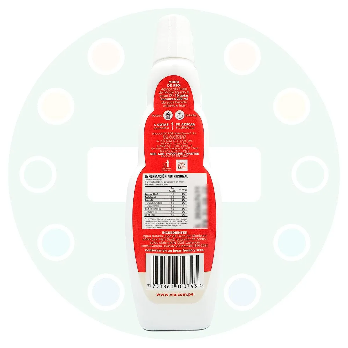 Fruto del Monje líquido x 100ml