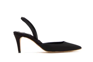 GABRIELLA Black Satin