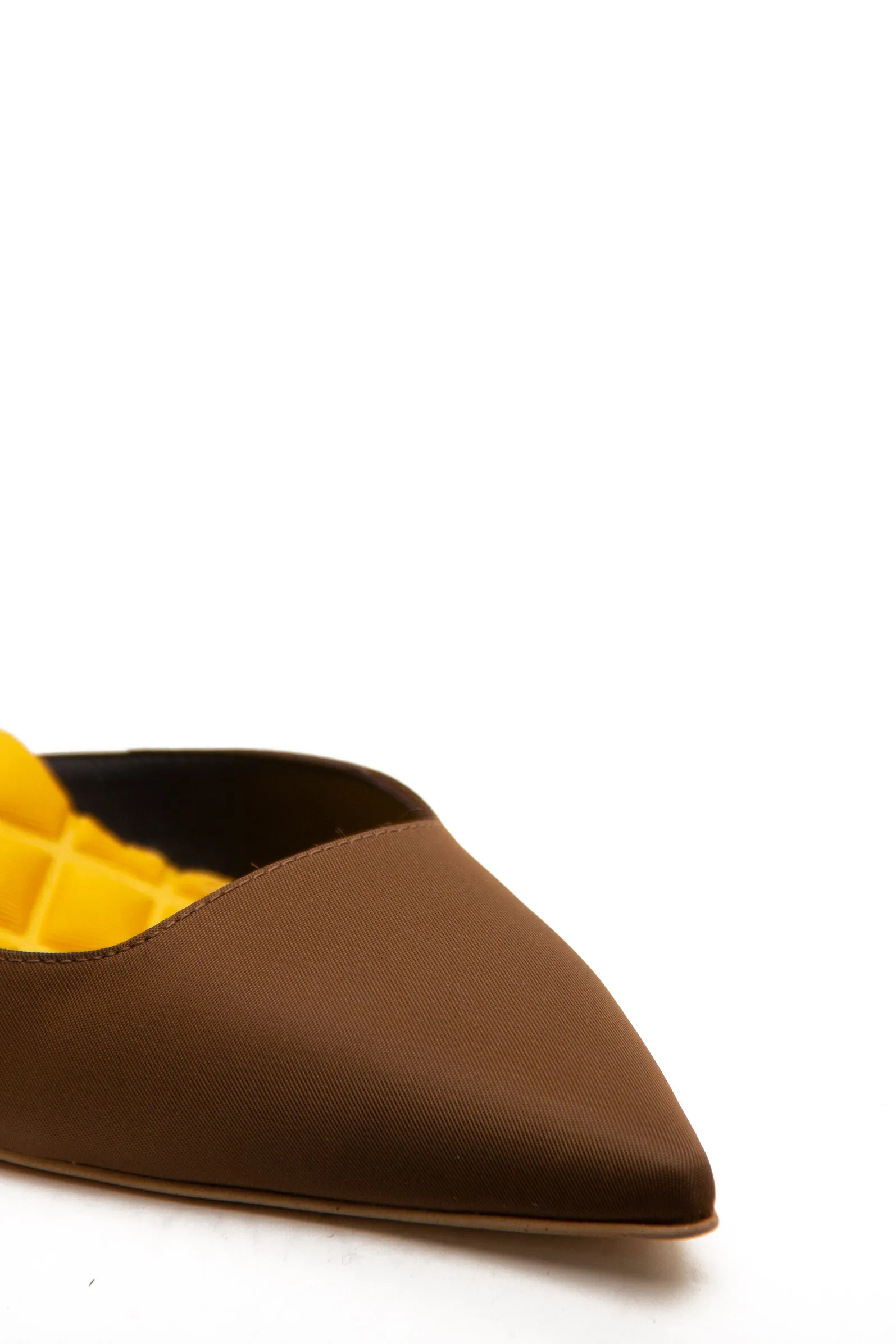 GABRIELLA Mustard Satin